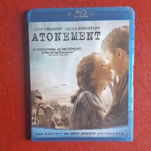Atonement Blu-ray Disc in Blue Case